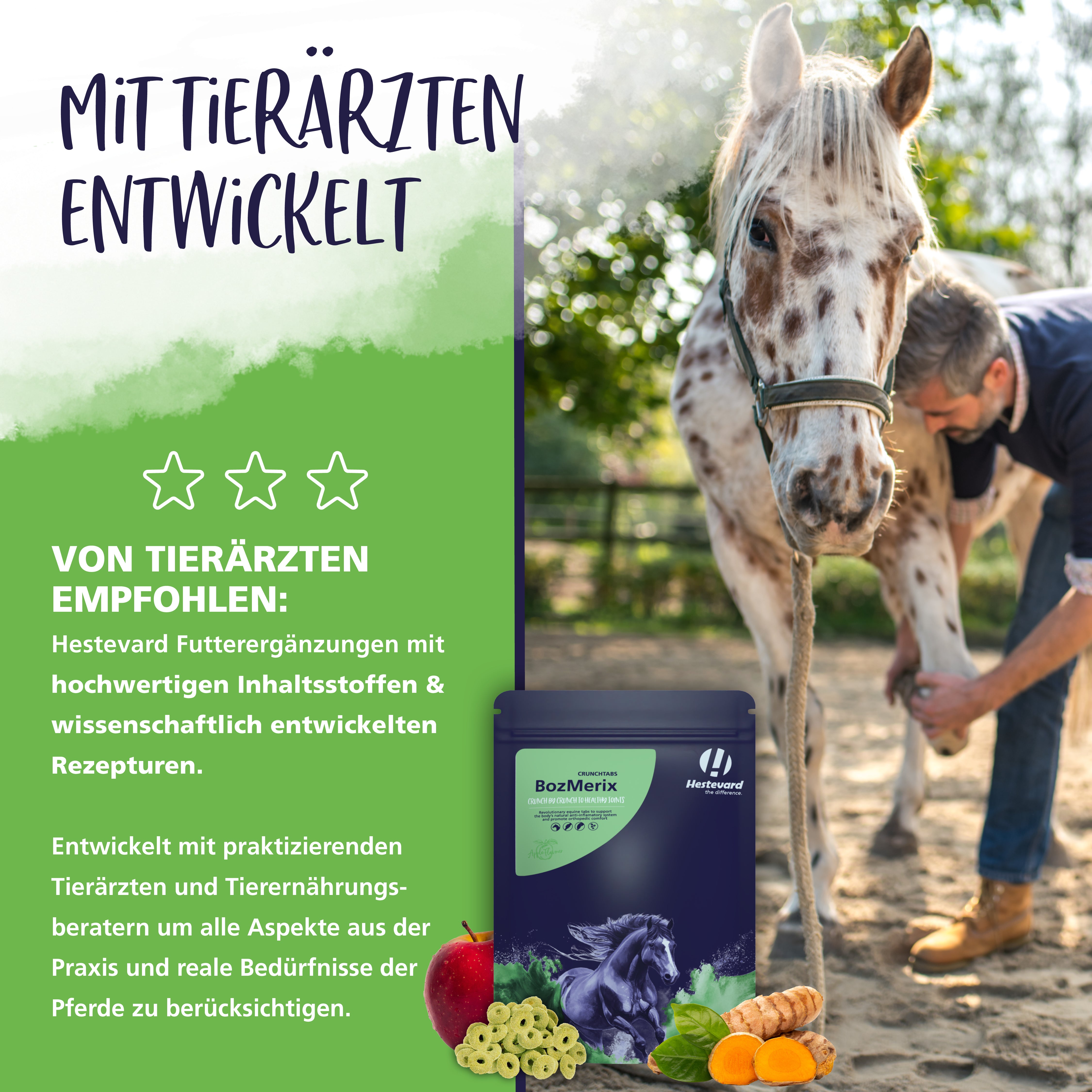 Hestevard BozMerix CrunchTabs 900g