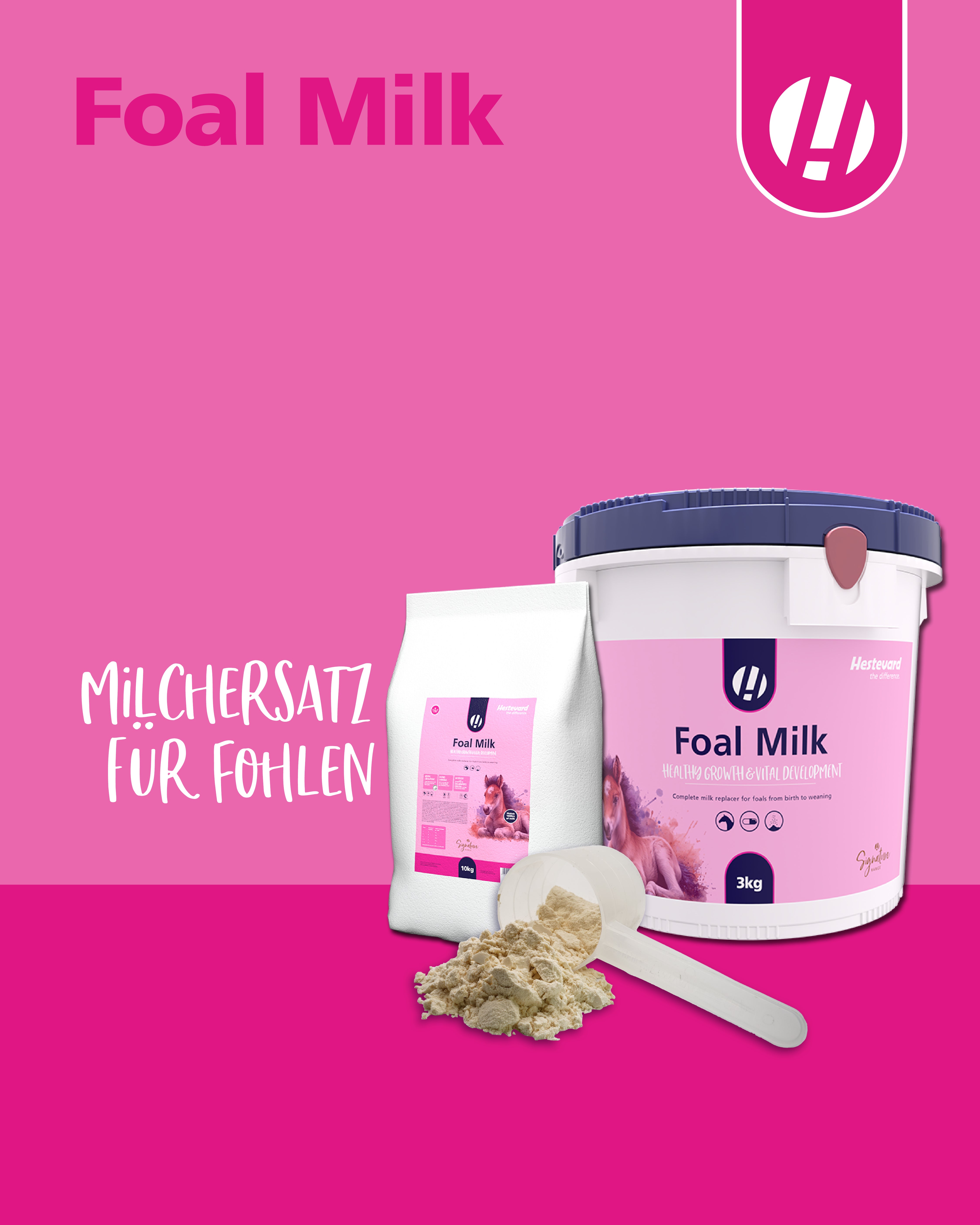 Hestevard Fohlenmilch Pulver