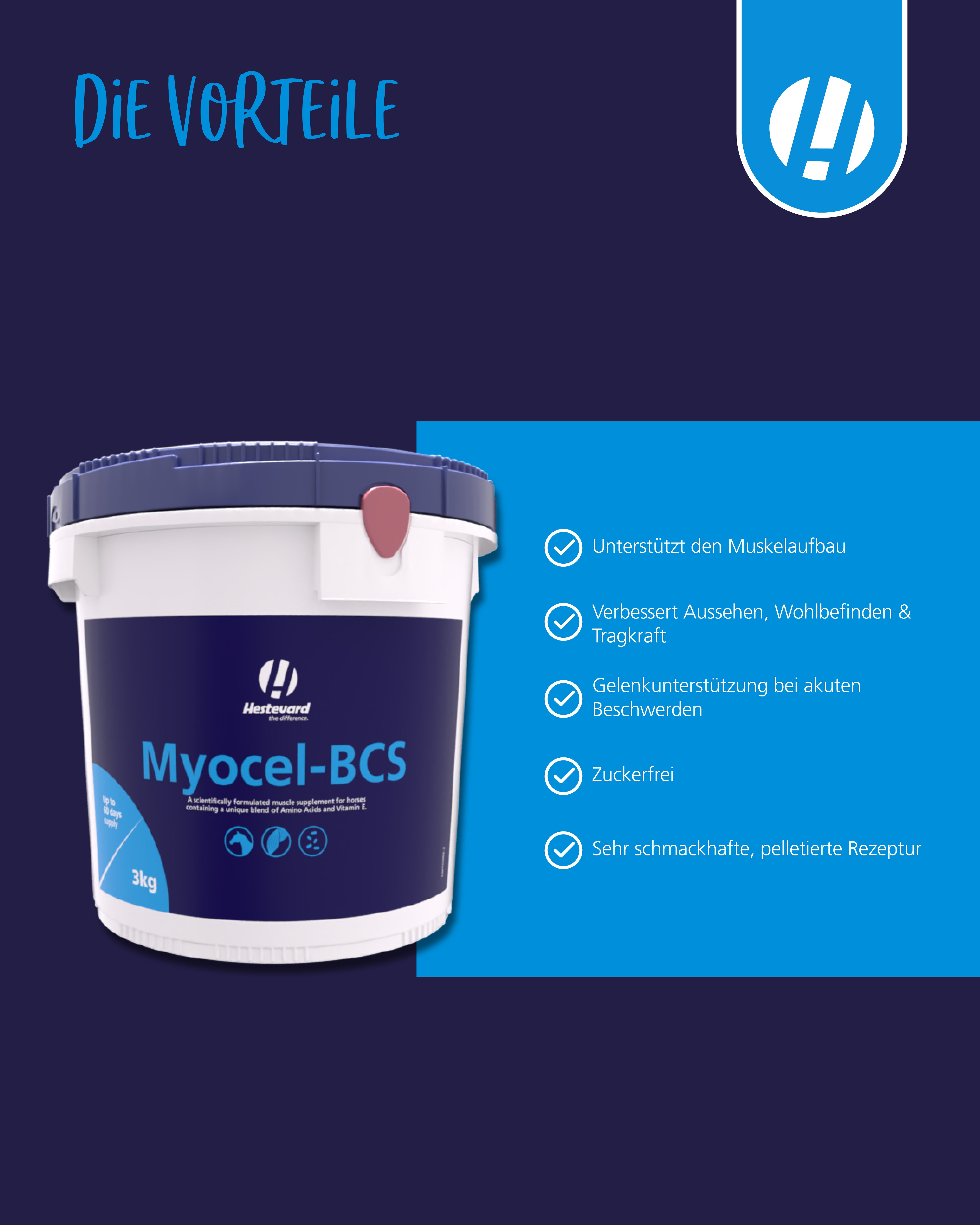 Hestevard Myocel-BCS