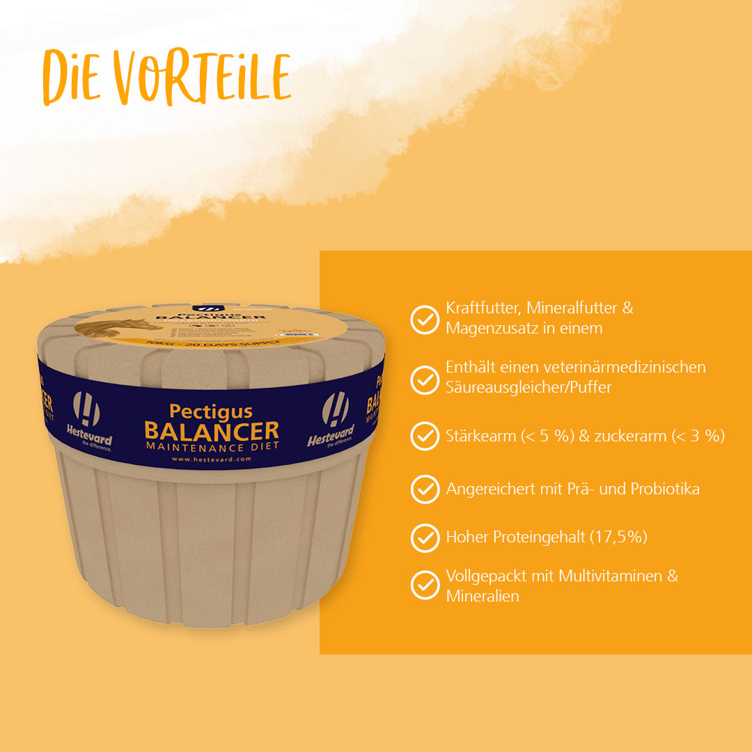 Hestevard Pectigus Balancer Maintenance Diet 10kg
