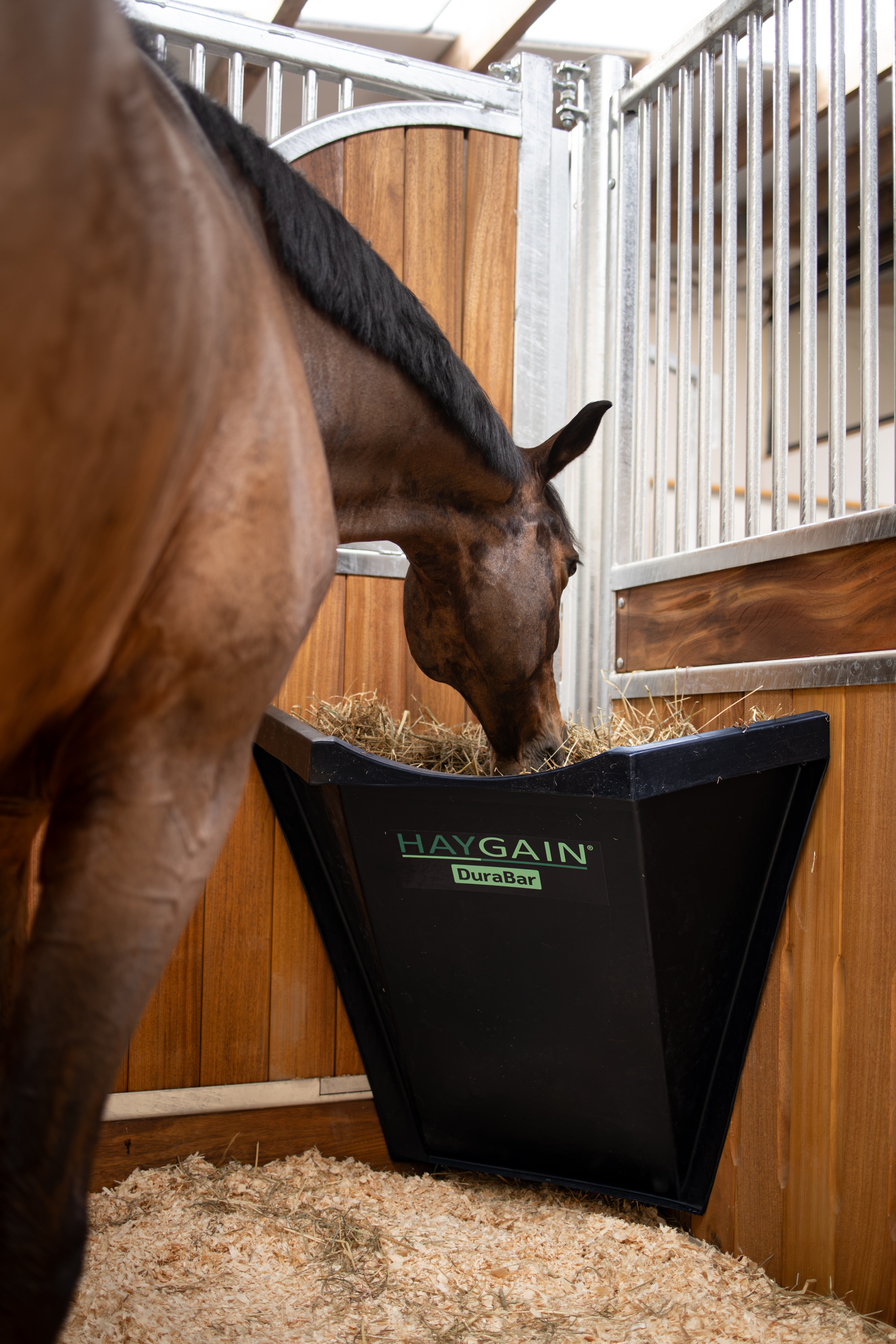 Haygain Durabar Corner Hayfeeder Black